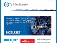 Tablet Screenshot of orelube.com